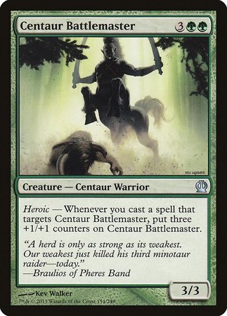 Centaur Battlemaster [Theros] | Arkham Games and Comics