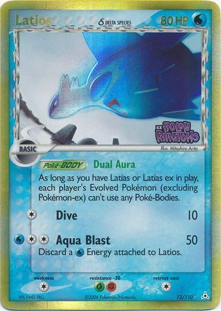 Latios (12/110) (Delta Species) (Stamped) [EX: Holon Phantoms] | Arkham Games and Comics