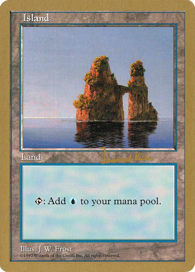 Island (jk436) (Janosch Kuhn) [World Championship Decks 1997] | Arkham Games and Comics