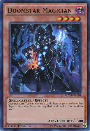 Doomstar Magician [MP15-EN120] Ultra Rare | Arkham Games and Comics