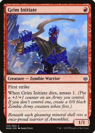 Grim Initiate [War of the Spark] | Arkham Games and Comics
