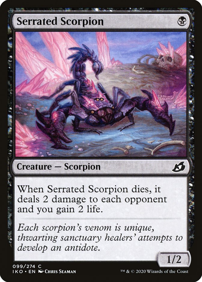 Serrated Scorpion [Ikoria: Lair of Behemoths] | Arkham Games and Comics