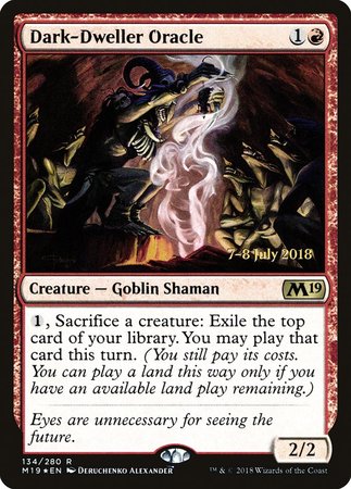 Dark-Dweller Oracle [Core Set 2019 Promos] | Arkham Games and Comics