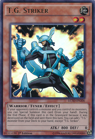 T.G. Striker [LC5D-EN206] Ultra Rare | Arkham Games and Comics