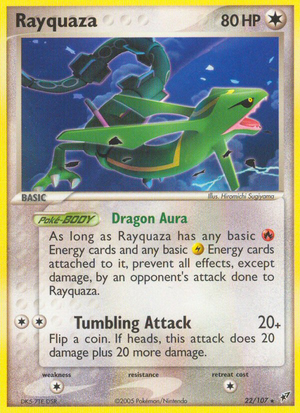 Rayquaza (22/107) [EX: Deoxys] | Arkham Games and Comics