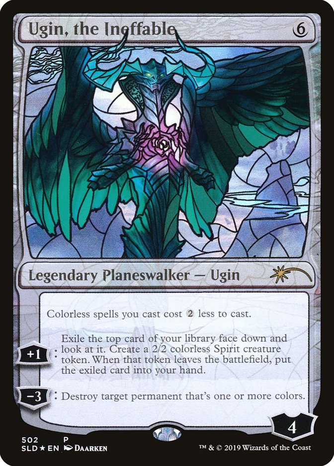 Ugin, the Ineffable (Stained Glass) [Secret Lair Drop Promos] | Arkham Games and Comics