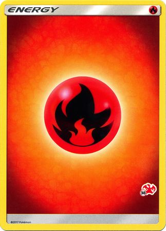 Fire Energy (Charizard Stamp #38) [Battle Academy 2020] | Arkham Games and Comics