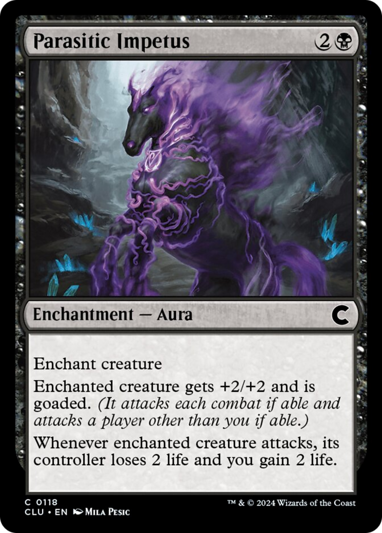Parasitic Impetus [Ravnica: Clue Edition] | Arkham Games and Comics
