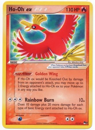 Ho-Oh ex (17/17) (Non-Holo) [POP Series 3] | Arkham Games and Comics