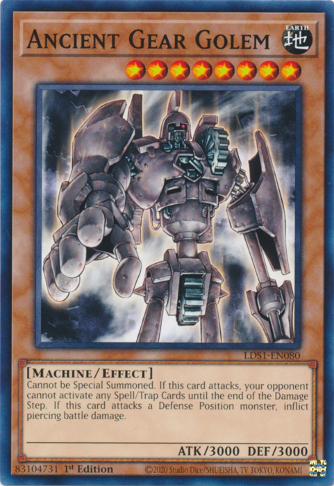 Ancient Gear Golem [LDS1-EN080] Common | Arkham Games and Comics
