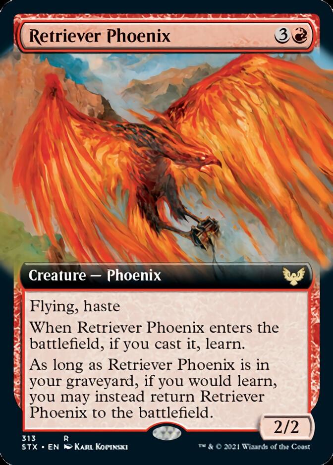 Retriever Phoenix (Extended) [Strixhaven: School of Mages] | Arkham Games and Comics