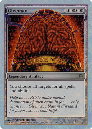 Gleemax (Alternate Foil) [Unhinged] | Arkham Games and Comics