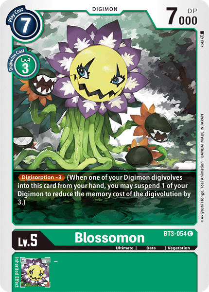 Blossomon [BT3-054] [Release Special Booster Ver.1.5] | Arkham Games and Comics