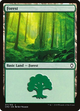 Forest (311) [Commander Anthology Volume II] | Arkham Games and Comics