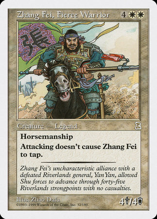 Zhang Fei, Fierce Warrior [Portal Three Kingdoms] | Arkham Games and Comics