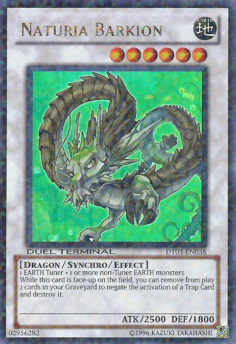 Naturia Barkion [DT03-EN038] Ultra Rare | Arkham Games and Comics