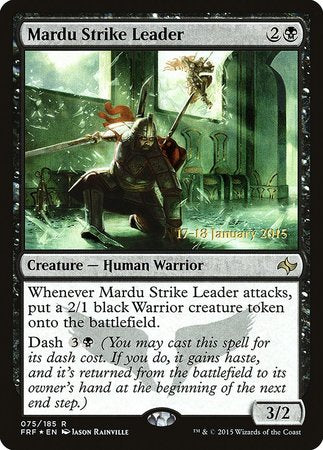 Mardu Strike Leader [Fate Reforged Promos] | Arkham Games and Comics