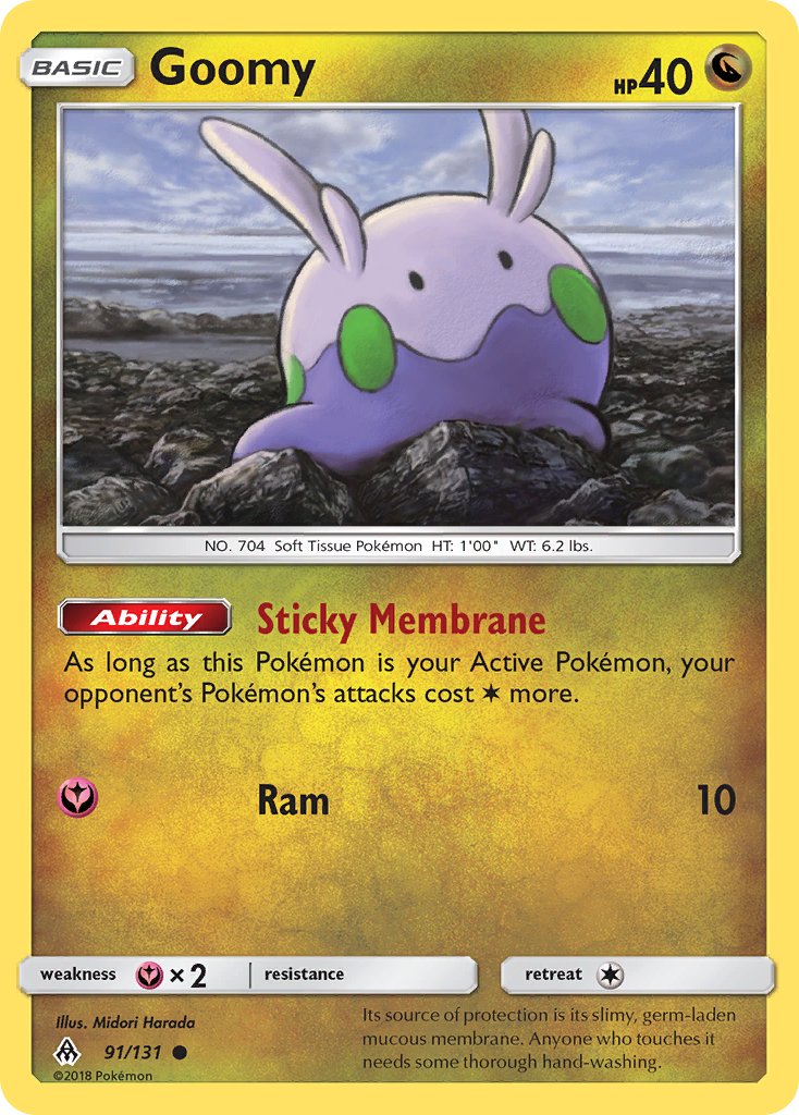 Goomy (91/131) [Sun & Moon: Forbidden Light] | Arkham Games and Comics