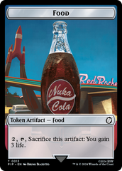 Food (0013) // Wasteland Survival Guide Double-Sided Token [Fallout Tokens] | Arkham Games and Comics