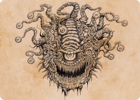 Baleful Beholder (Showcase) Art Card [Dungeons & Dragons: Adventures in the Forgotten Realms Art Series] | Arkham Games and Comics