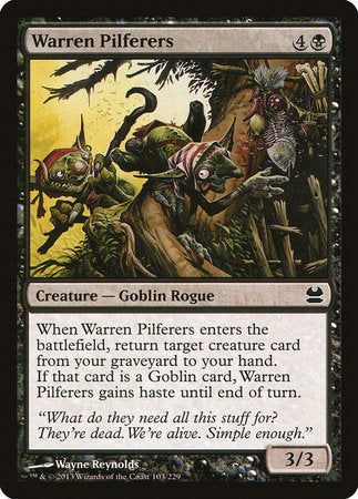 Warren Pilferers [Modern Masters] | Arkham Games and Comics