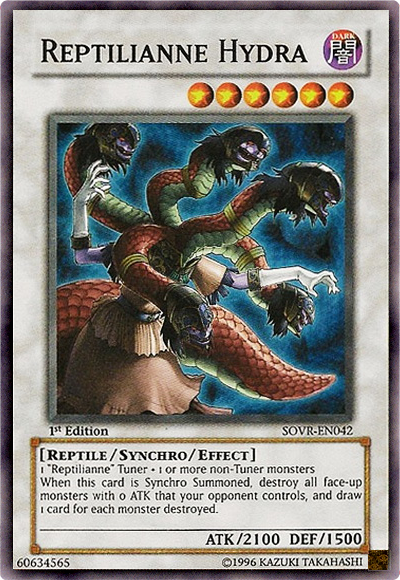 Reptilianne Hydra [SOVR-EN042] Super Rare | Arkham Games and Comics