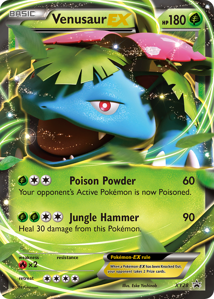 Venusaur EX (XY28) [XY: Black Star Promos] | Arkham Games and Comics