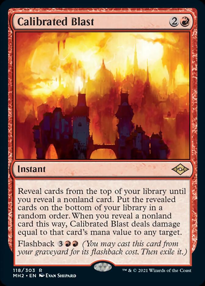 Calibrated Blast [Modern Horizons 2] | Arkham Games and Comics