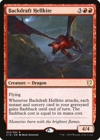 Backdraft Hellkite [Commander 2019] | Arkham Games and Comics