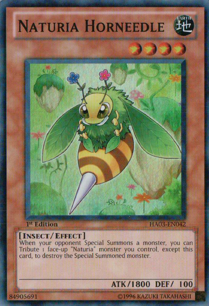 Naturia Horneedle [HA03-EN042] Super Rare | Arkham Games and Comics