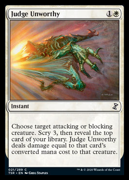 Judge Unworthy [Time Spiral Remastered] | Arkham Games and Comics