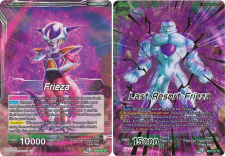 Frieza // Last Resort Frieza (Starter Deck Exclusive) (SD13-01) [Rise of the Unison Warrior] | Arkham Games and Comics