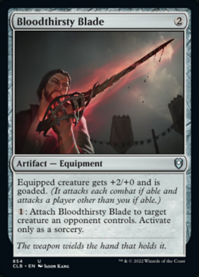 Bloodthirsty Blade [Commander Legends: Battle for Baldur's Gate] | Arkham Games and Comics