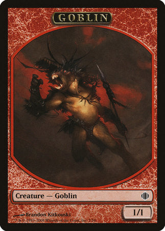 Goblin Token [Shards of Alara Tokens] | Arkham Games and Comics