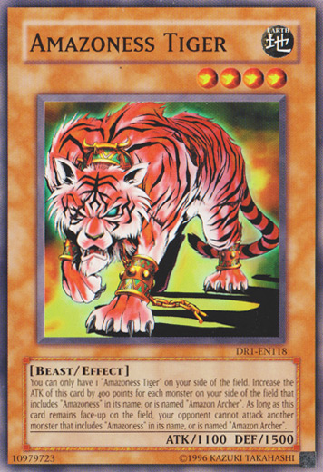 Amazoness Tiger [DR1-EN118] Common | Arkham Games and Comics