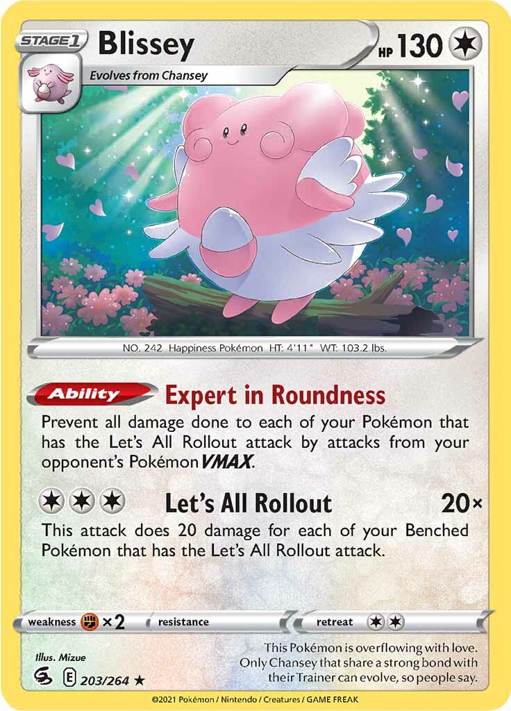 Blissey (203/264) [Sword & Shield: Fusion Strike] | Arkham Games and Comics