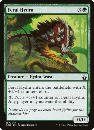 Feral Hydra [Battlebond] | Arkham Games and Comics