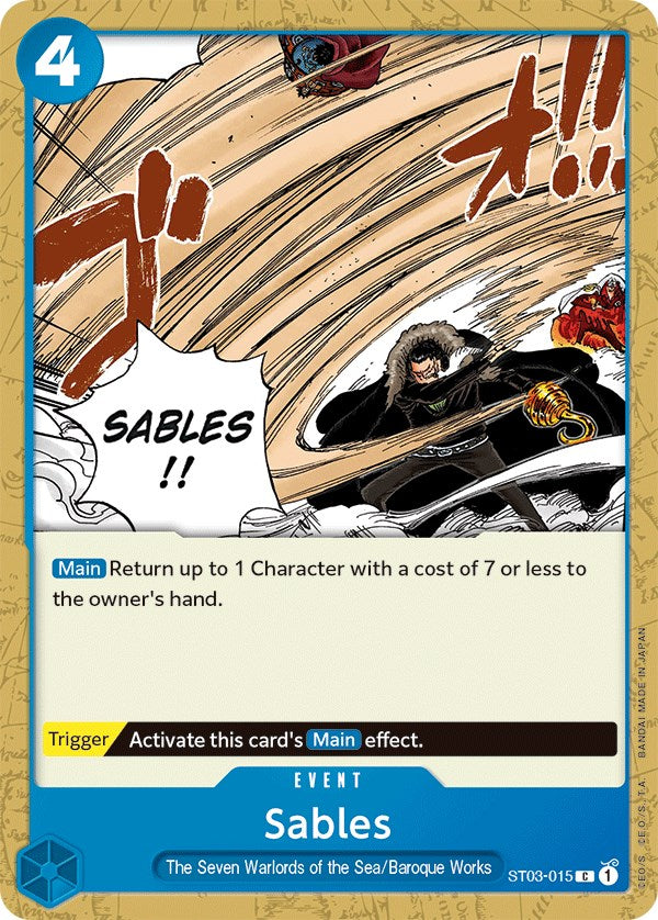 Sables [Starter Deck: The Seven Warlords of The Sea] | Arkham Games and Comics