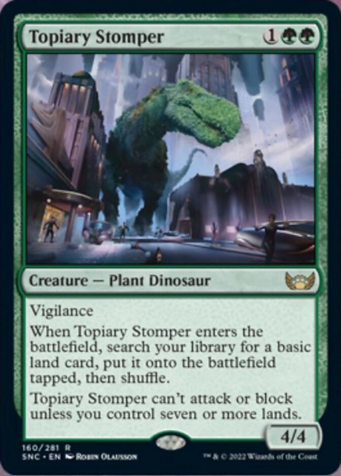 Topiary Stomper [Streets of New Capenna] | Arkham Games and Comics