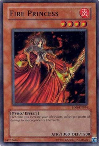 Fire Princess [LON-EN034] Super Rare | Arkham Games and Comics