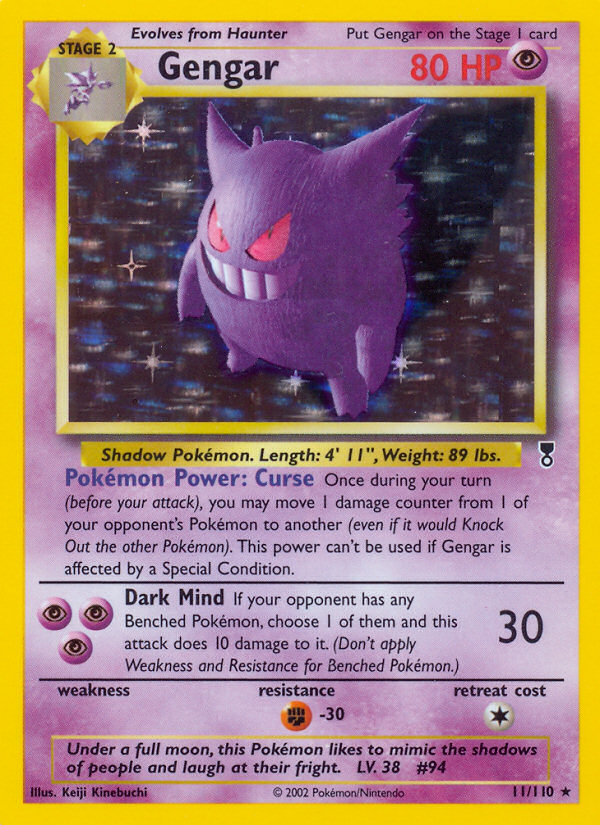 Gengar (11/110) [Legendary Collection] | Arkham Games and Comics