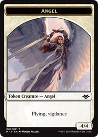 Angel (002) // Bird (003) Double-sided Token [Modern Horizons Tokens] | Arkham Games and Comics