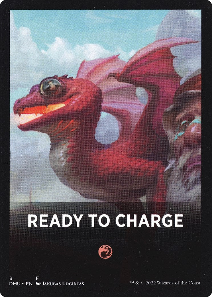 Ready to Charge Theme Card [Dominaria United Tokens] | Arkham Games and Comics