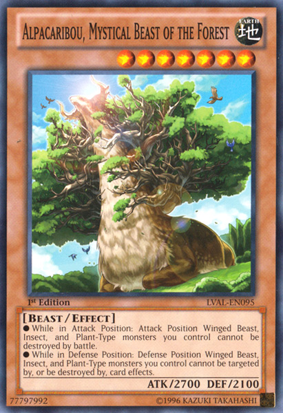 Alpacaribou, Mystical Beast of the Forest [LVAL-EN095] Common | Arkham Games and Comics