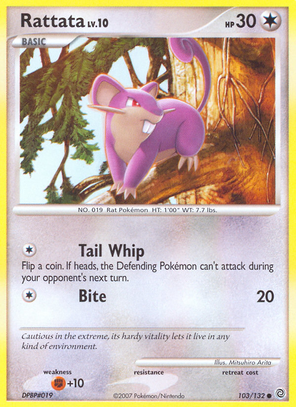 Rattata (103/132) [Diamond & Pearl: Secret Wonders] | Arkham Games and Comics