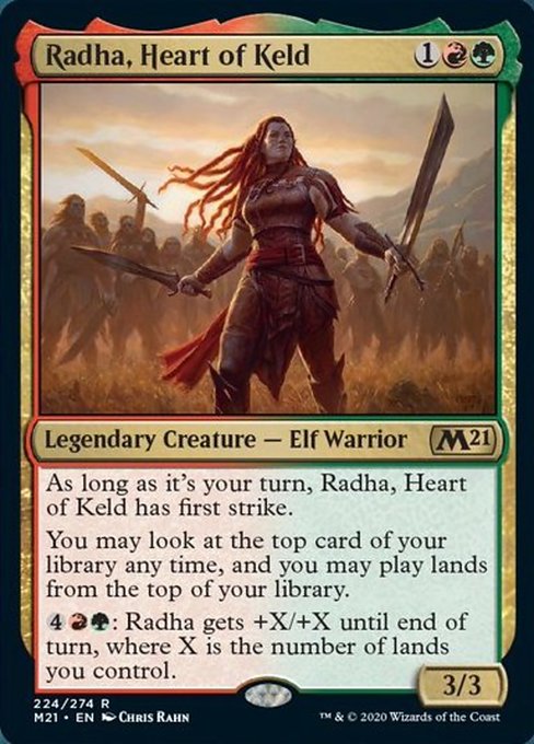 Radha, Heart of Keld [Core Set 2021] | Arkham Games and Comics