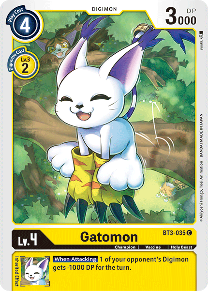 Gatomon [BT3-035] [Release Special Booster Ver.1.5] | Arkham Games and Comics