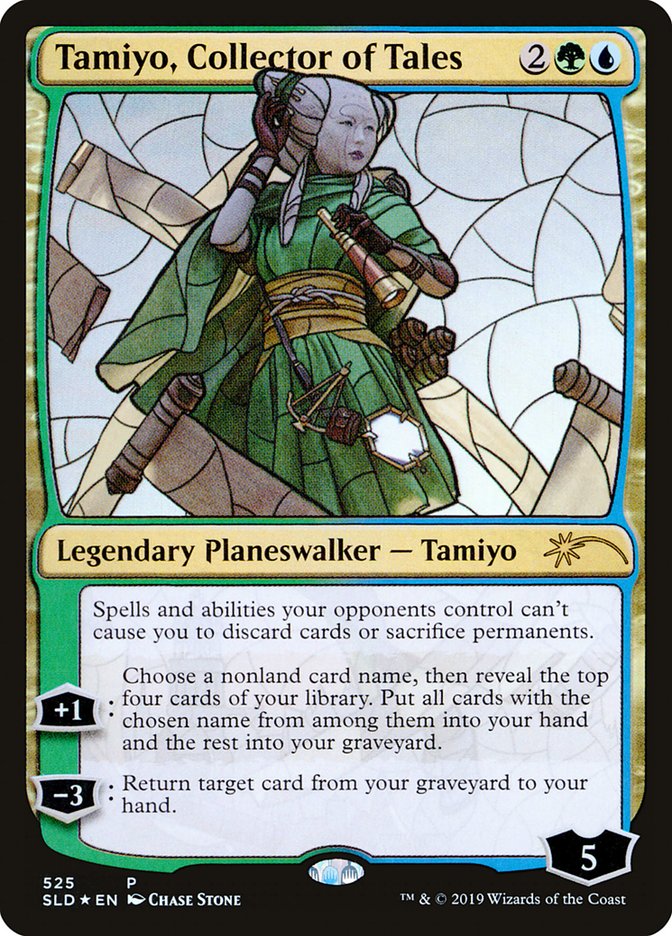 Tamiyo, Collector of Tales (Stained Glass) [Secret Lair Drop Promos] | Arkham Games and Comics