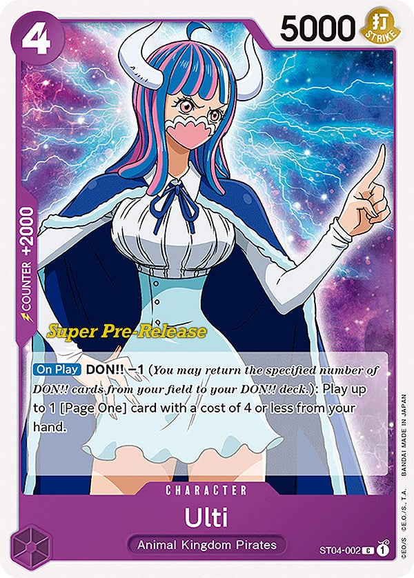 Ulti [Super Pre-Release Starter Deck: Animal Kingdom Pirates] | Arkham Games and Comics