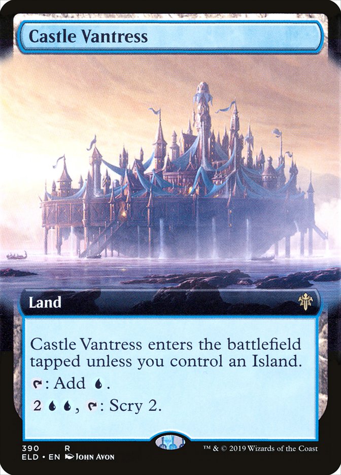 Castle Vantress (Extended Art) [Throne of Eldraine] | Arkham Games and Comics